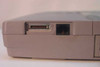 Toshiba Tecra 750CDM left side showing PCMCIA slot and RJ-11 modem port