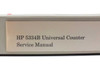 HP 5334B Universal Counter Service Manual