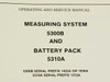HP 5300 Measurement System Operating & Service Manual