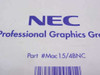 NEC MAC15/4BNC 6-Foot Mac Video Cable Breakout - 15-pin to 4 BNC - New Open Box