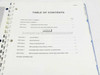 Tektronix AM503 Instruction Manual — Table of Contents showing sections: Operating Instructions, Specification and Performance Check, Adjustment, Maintenance, Circuit Description, Replaceable Electrical Parts, Diagram and Circuit Board Illustration, Replaceable Mechanical Parts