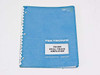 Tektronix 5A18N Dual-Trace Amplifier Instruction Manual – front cover, spiral bound, blue