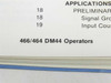 Tektronix 466 / 464 DM44 Operators Manual