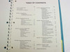 Tektronix 2445 Operators Manual — table of contents page 1 showing sections 1 through 5