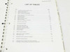 Tektronix 2445 2465 Option 10 GPIB Service Manual — list of tables page showing ANSI/IEEE GPIB functions, GPIB commands, and calibration/diagnostic command tables