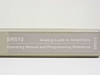 Stanford Research Systems SRS Lock-in Amplifier Operating Manual SR510