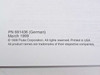 Fluke 87 89 Series IV German manual – back page showing PN 691436 (German) publication date March 1999 and copyright notice