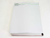 Anritsu MP1570A Operation Manual Vol.2 — rear view of white ring binder showing Anritsu Corporation text block on back cover
