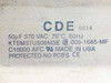 CDE 0114 50uf 370vac KTSM37U506M3E Capacitor