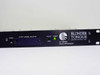 Blonder Tongue AP60-550 AP Series Agile Processor – front panel close-up showing Output Channel Selector, Offset Adj, Output Level, and Power LED illuminated green