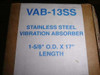 Virginia KMP Corp Stainless Steel Vibration Absorber VAB-13SS