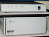 Guzik ANA-961+ PRML Analog Channel unit (top) and RWA-1632 PRML Read Write Channel Analyzer (bottom) — front panel view showing BNC outputs and power switch