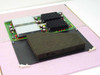Silicon Graphics SGI 305X2 Power Module Board 030-0743-002 – alternate top angle showing full board layout with heatsinks and edge connectors, foam pad at front