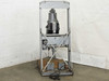 Beseler CB7 Enlarger rear view showing scissor-lift carriage mechanism, column, power cord, and control box on base
