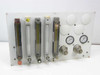 Thermco SK15788-001 3-loop gas flow controller front panel showing four rotameter tubes labeled Nitrogen and Oxygen with two 0-30 PSI dial gauges and two regulator fittings