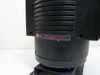 VTEL SmartCam logo detail on pan-tilt camera body — close-up of SmartCam branding on black housing