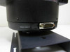 VTEL SmartCam 005-1035-01 — close-up of part number label P/N 005-1035-01 and DB15 RS-232 connector on camera base