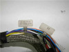 Varian VZC-6965 harness label tag showing part number 00-112820-07 N, LEE MAH 90 26, and connector marked P2