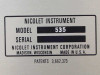 Nicolet Instrument Model 535 Signal Averager and Pulse Counter - Vintage