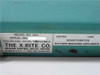 X-Rite 303 Sensitometer rating plate showing Model 303, 100-130VAC 60Hz 250mA, The X-Rite Co. Grand Rapids MI, Made in USA, Patent 4235537