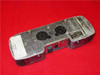 Photo-Sonics LB-40A 16mm Film Magazine bottom view showing metal housing with mounting screws and label