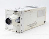 Photo-Sonics KB-19A 16mm high speed motion picture camera – right side view with lens mounted, white painted body