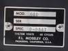 HP 680 F.L. Moseley Co. Strip Chart Recorder For Parts