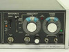 Ithaco Dynatrac 3 front panel right section — Reference Range, Frequency dial, Phase Degrees dial, Ref Unlock indicator, and Power LED