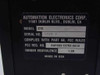 AEC Model 212 bottom label showing Automation Electronics Corp, Dublin CA, Serial No. 0829 F, FCC Part 68 compliance, FCC Reg No. AAF993-72793-AN-N, Ringer Equivalence 1.3B, Made in USA