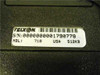 Telxon PTC-710 rear label showing serial number, model 710, USA manufacture, and 512KB memory designation