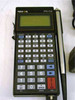 Telxon PTC-710 portable barcode data terminal front view showing full QWERTY and numeric keypad, LCD display, and attached pencil wand scanner