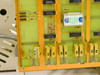 Close-up of HDR30 backplane board showing ICs including crystal oscillator labeled ZW-S1 DS1, along with Allegro switch components and resistor arrays