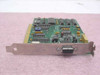 Telectronics Pacing Systems 190-6599 ISA Heart Simulator Card — angled front view showing DB-9 bracket connector and ISA edge connector