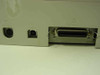 Epson Stylus Photo 1200 P113A – rear interface panel showing Serial (Mini-DIN), USB Type-B, and Parallel (Centronics DB-36) ports