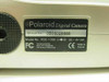 Polaroid PDC-1300 — bottom label showing serial number, model number, DC 6V 12W, FCC and CE marks, Made in Taiwan