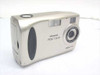 Polaroid PDC-1300 digital camera — front view showing lens, flash, and silver body