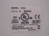Minolta MinoltaFax 2800 model label showing Model 4154, Serial No. 6024743, UL Listed, CE mark, manufactured by Konica Minolta Business Technologies, Made in China