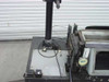Oxberry 1500 top platform view showing vertical camera column, dial indicator, and partial front panel with Oxberry lettering