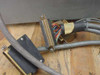 Close-up of large D-subminiature multi-pin connector assembly with multi-conductor cable on Oxberry 1500