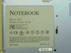 Unbranded N222 S Notebook bottom label — Model N222 S, DC 19–20V 3–3.16A, FCC certified, CE/UL marks, Made in Taiwan, part number 83-040106-00 JPP