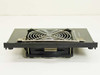 IBM 25F7206 cooling fan assembly side profile view showing chassis depth and mounting tabs