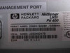 HP NetServer LH3r product label showing model NetServer LH3r PII 400, product number D5004-60200 D5004A, made in USA