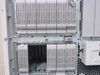 HP NetServer LH3r internal hot-swap drive bay assemblies showing upper and lower bay carriers