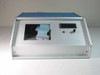 AMC Barkhausen Tester PCB 549637-003 Rev XA — front view of custom desktop enclosure showing ribbon cable connector and LED display panel