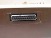 Oxford XC-90-B rear panel showing 25-pin D-sub female connector with chipped panel surround