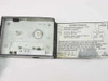 Interior of Scole Engineering ECG recorder showing cassette tape mechanism, battery compartment, and equipment preparation instructions label
