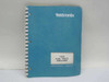 Tektronix 7A26 Dual Trace Amplifier Instruction Manual – front cover, teal spiral-bound with Tektronix logo and title label