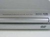 Samsung DVD-P241 label detail – 'Progressive Scan DVD Player DVD-P241' with Dolby Digital and DTS logos visible