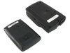 RIM R857D-2-5 BlackBerry back panel and Apriva B5700E cradle back panel side by side