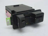 Semtek 3913 magnetic IC card reader front view showing black housing and card insertion slot with mounting bracket
